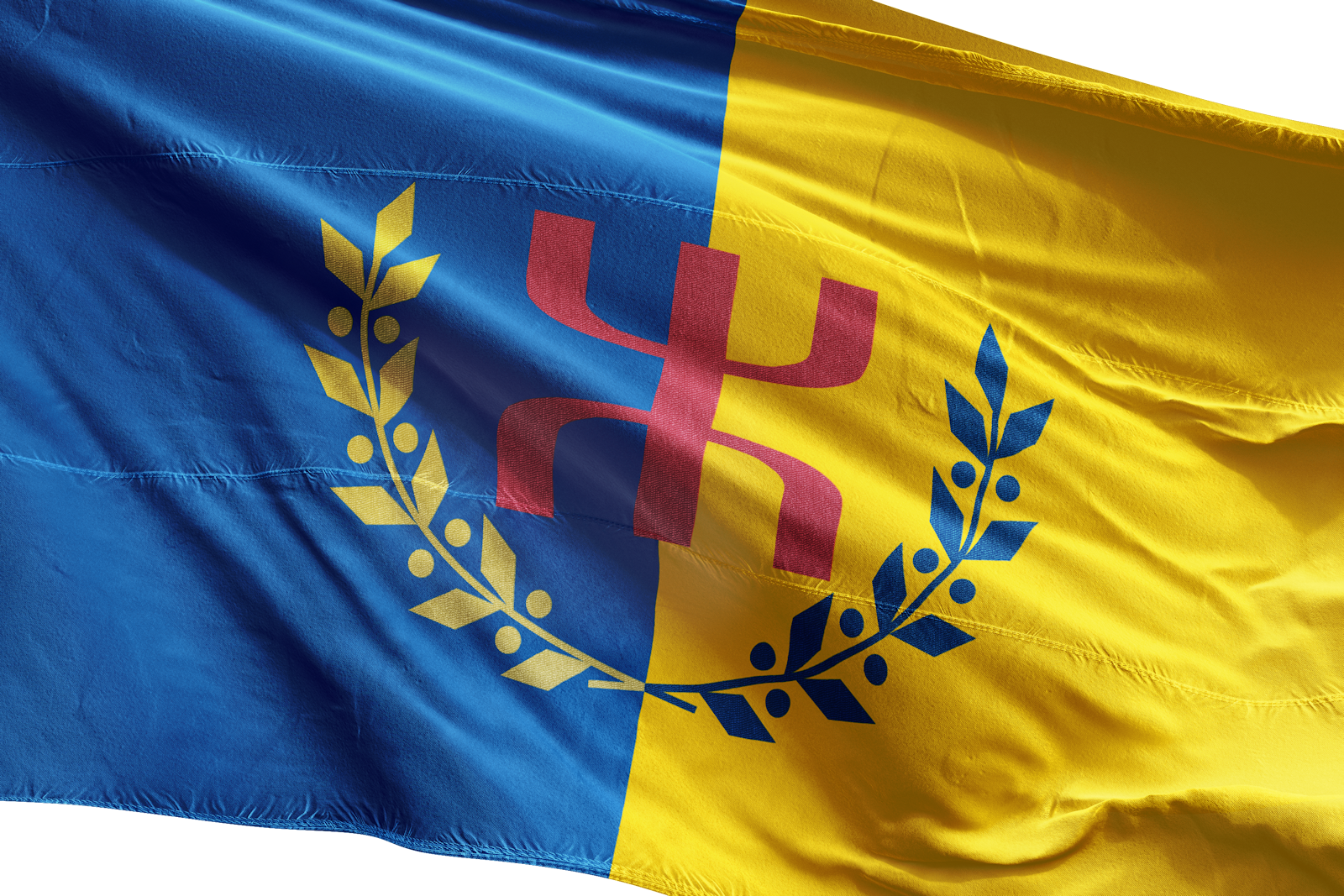 Le Drapeau national Kabyle (alpha)